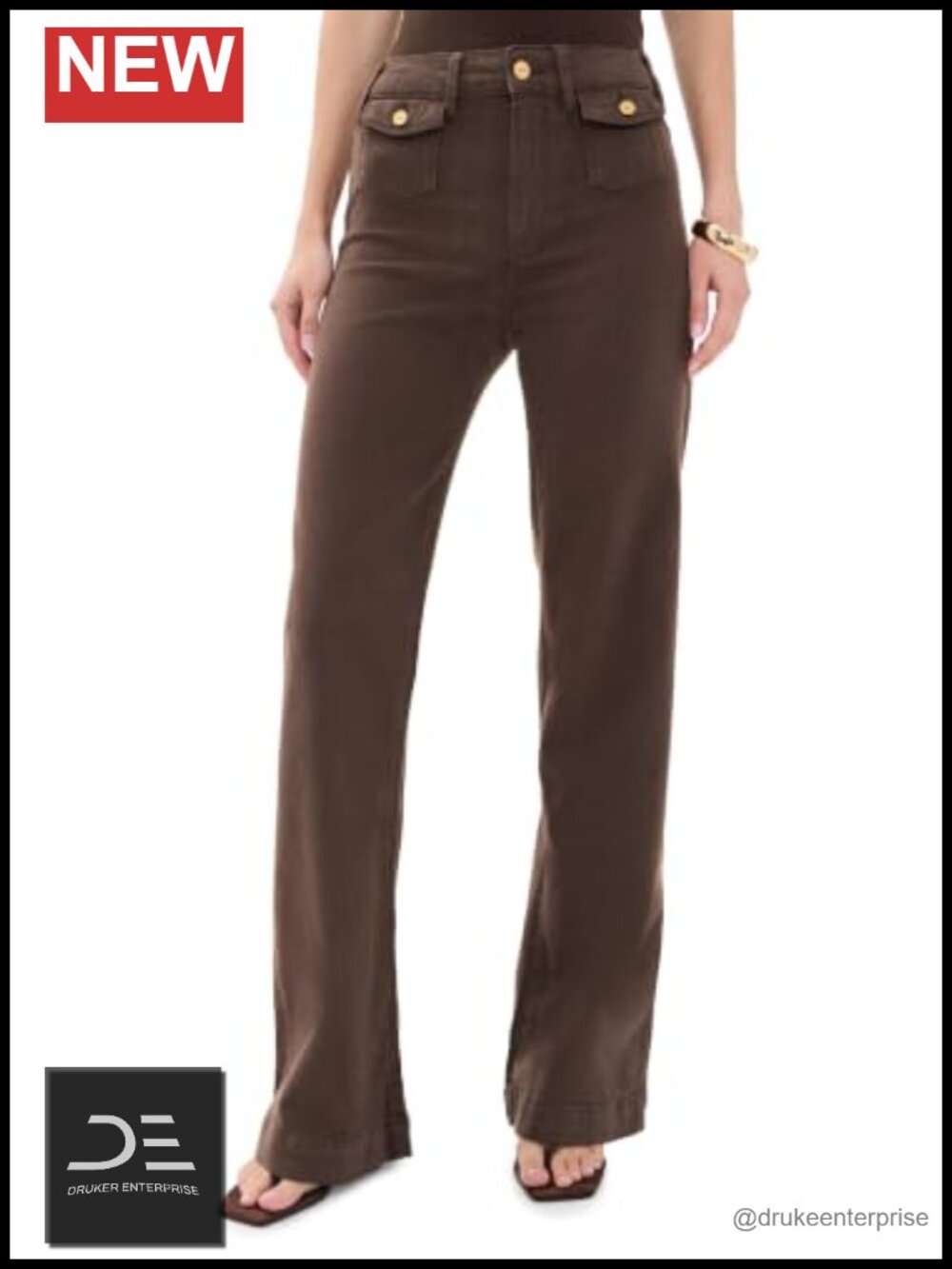 PAIGE Mid-Rise Trouser Jeans with Mini Patch Pockets, 32" Inseam